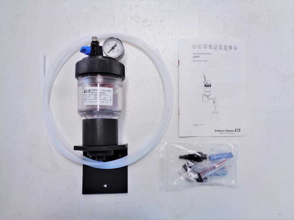 Endress Hauser Electrolyte Reservoir Vessel CPY7-B0